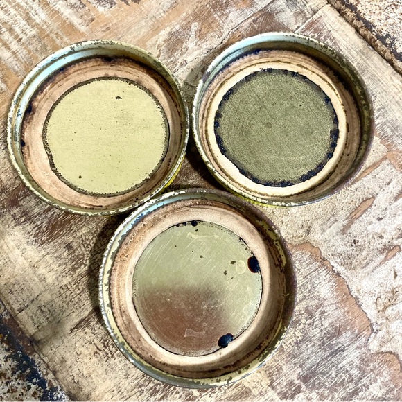 3 Vintage Oster Osterizer Mini Blend & Store 8 oz Glass Jar Container w/Lids - Picture 12 of 13